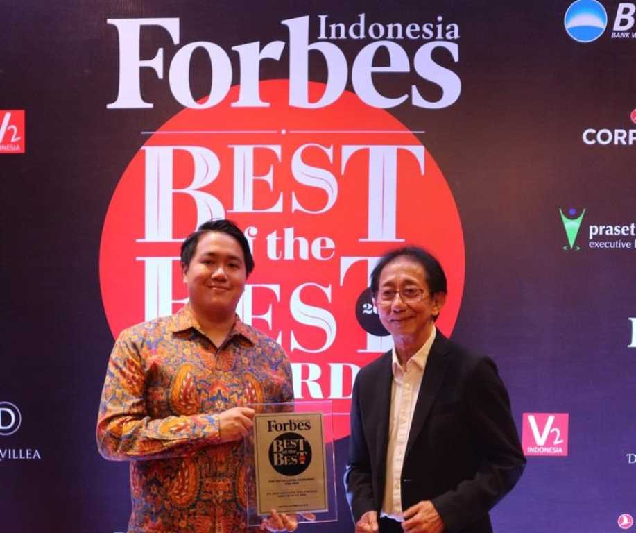 Parent Company Muncul Nigeria Receives Best Of The Best Awards 2019 From Forbes Indonesia